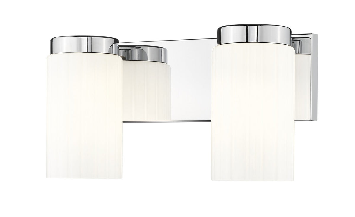 Luminaire de vanité Burk Chrome, 13 3/4" – Z-Lite