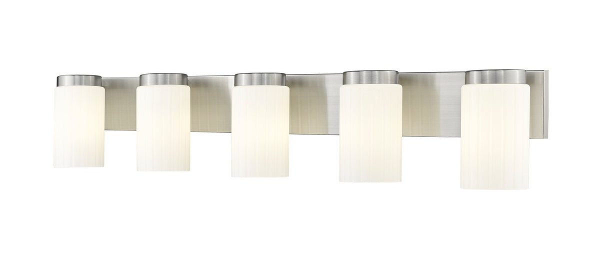 Luminaire de vanité Burk Nickel brossé, 38" – Z-Lite
