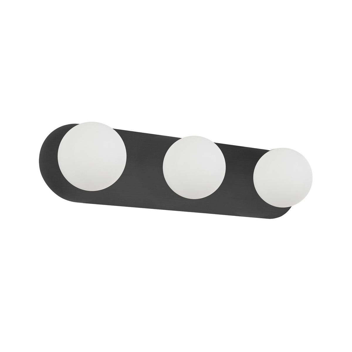 Luminaire de vanité Burlat Blanc / Noir mat – Dainolite