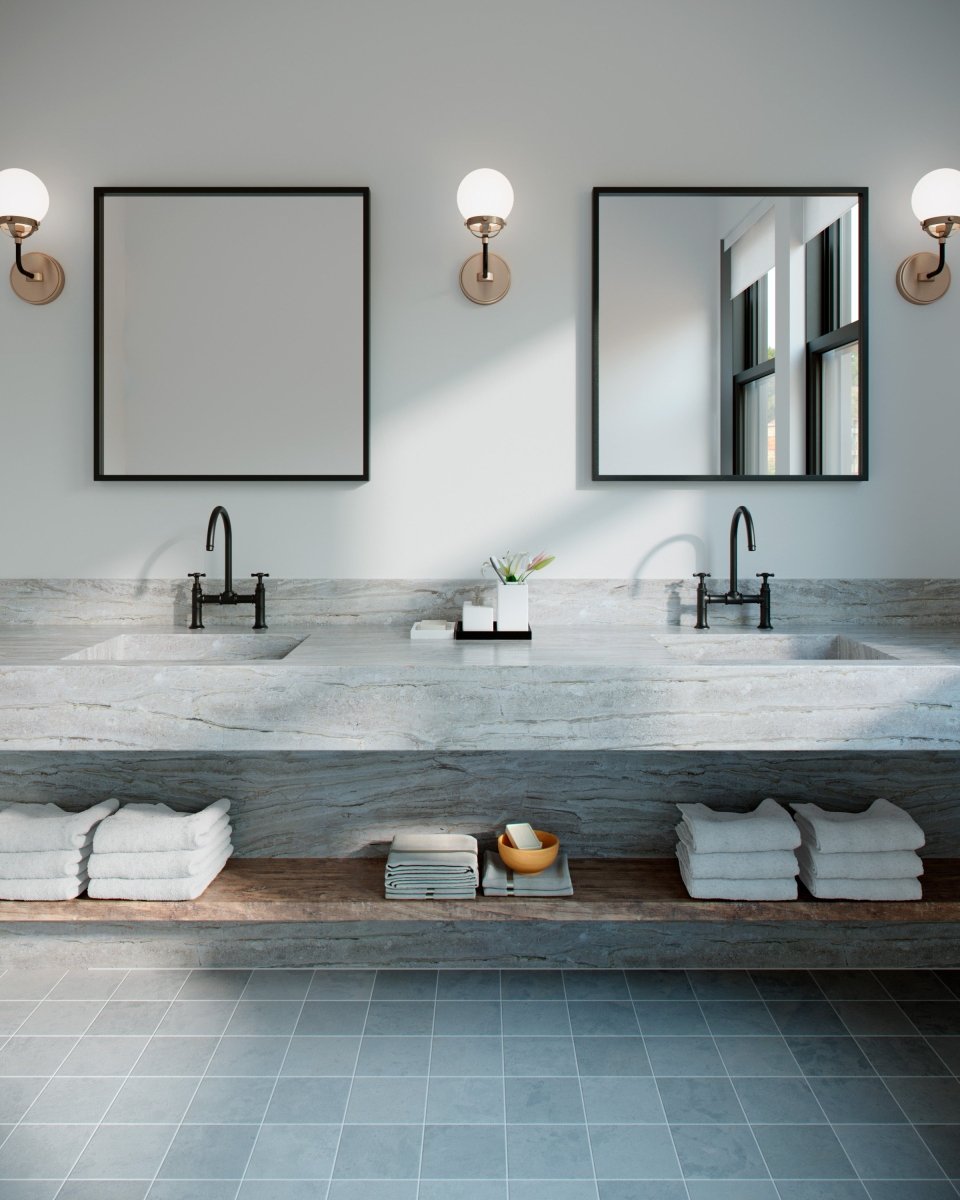 Luminaire de vanité Cafe - Laiton satiné 5 1/4" Ampoules non - incluses by Visual Comfort Studio | Luminaires & cie