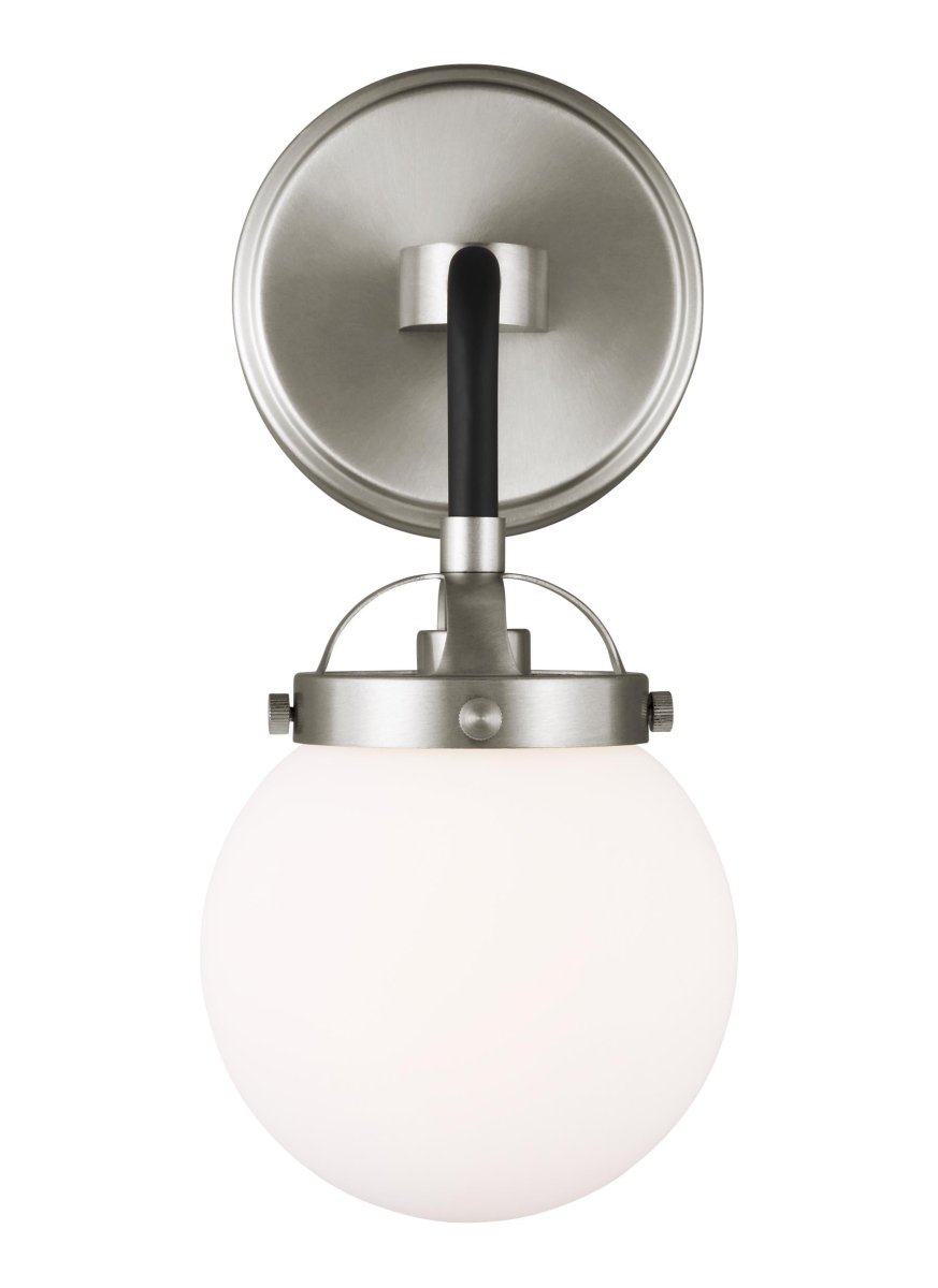 Luminaire de vanité Cafe - Nickel brossé 5 1/4" Ampoules non - incluses by Visual Comfort Studio | Luminaires & cie