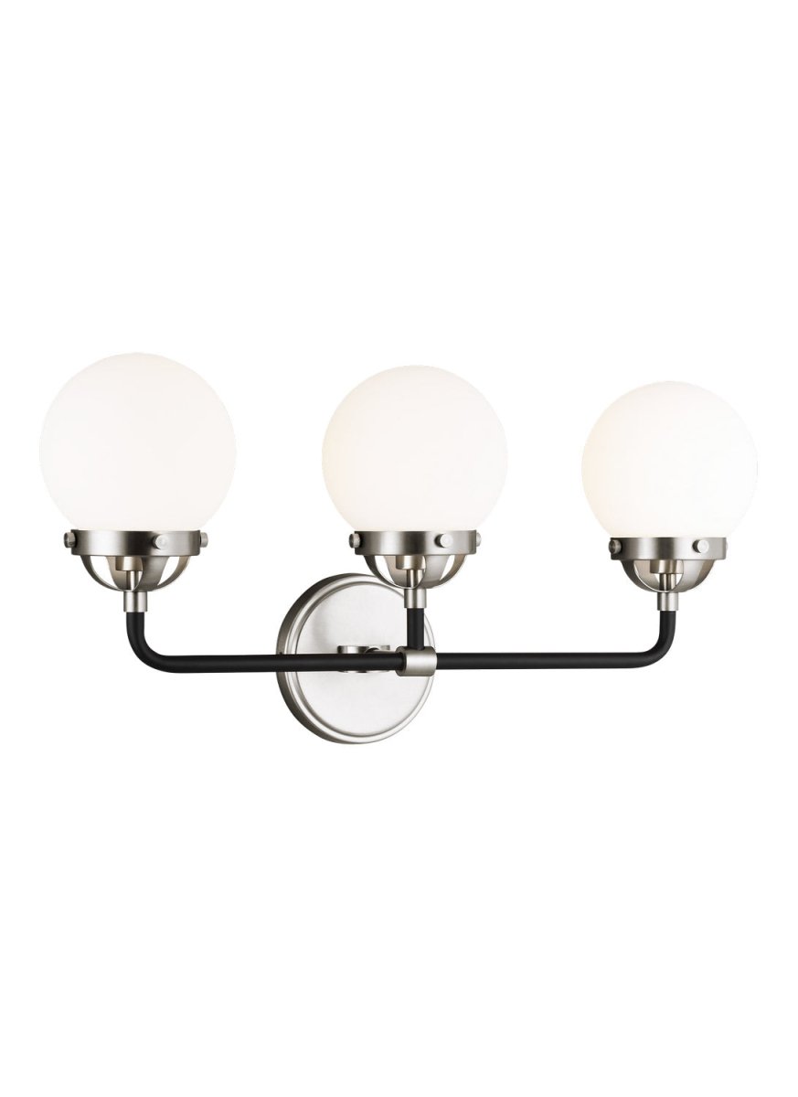 Luminaire de vanité Cafe - Nickel brossé 21 3/4" by Visual Comfort Studio | Luminaires & cie