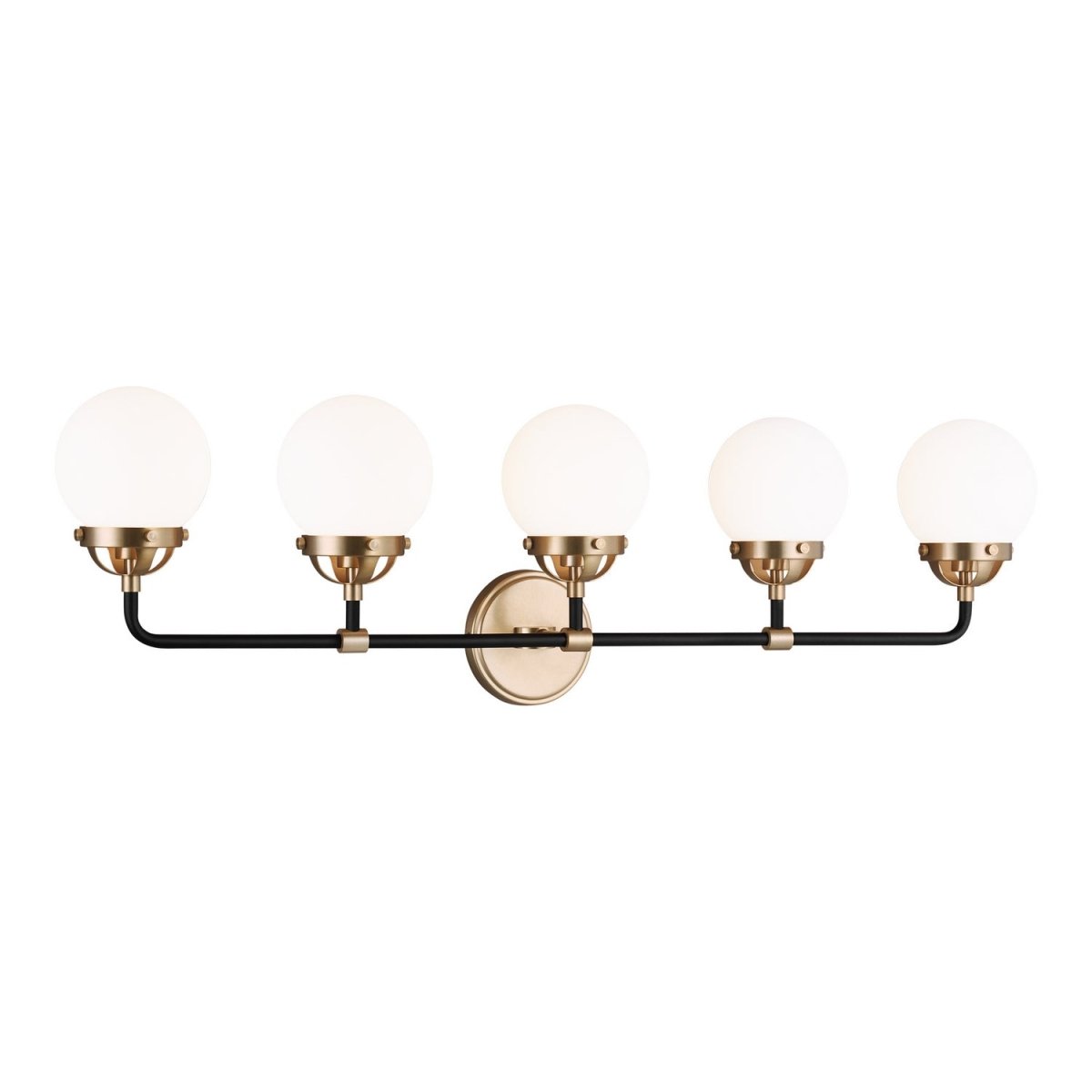 Luminaire de vanité Cafe - Laiton satiné 38 1/4" by Visual Comfort Studio | Luminaires & cie