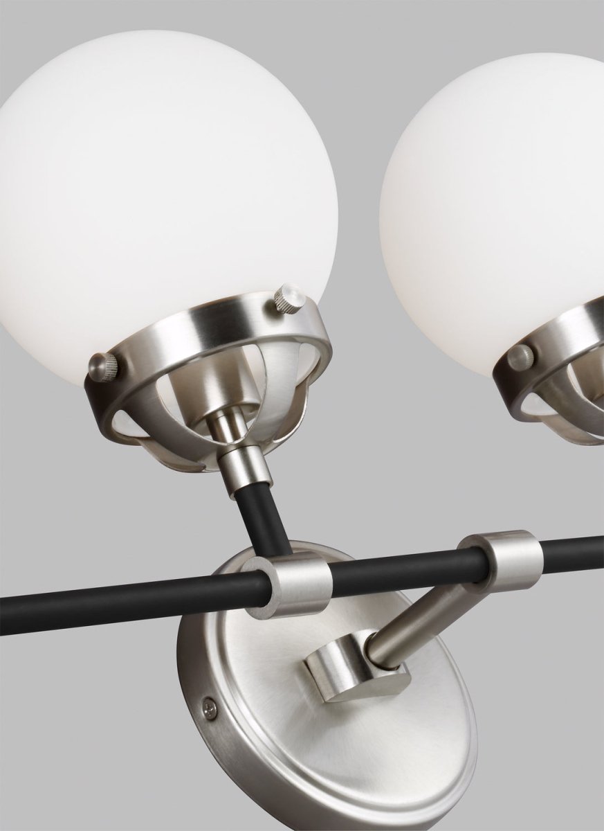 Luminaire de vanité Cafe - Nickel brossé 38 1/4" by Visual Comfort Studio | Luminaires & cie