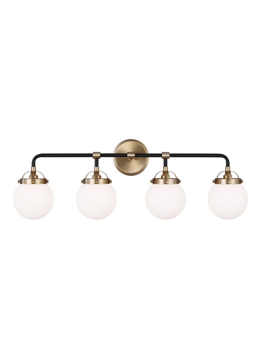 Luminaire de vanité Cafe - Nickel brossé 38 1/4" by Visual Comfort Studio | Luminaires & cie