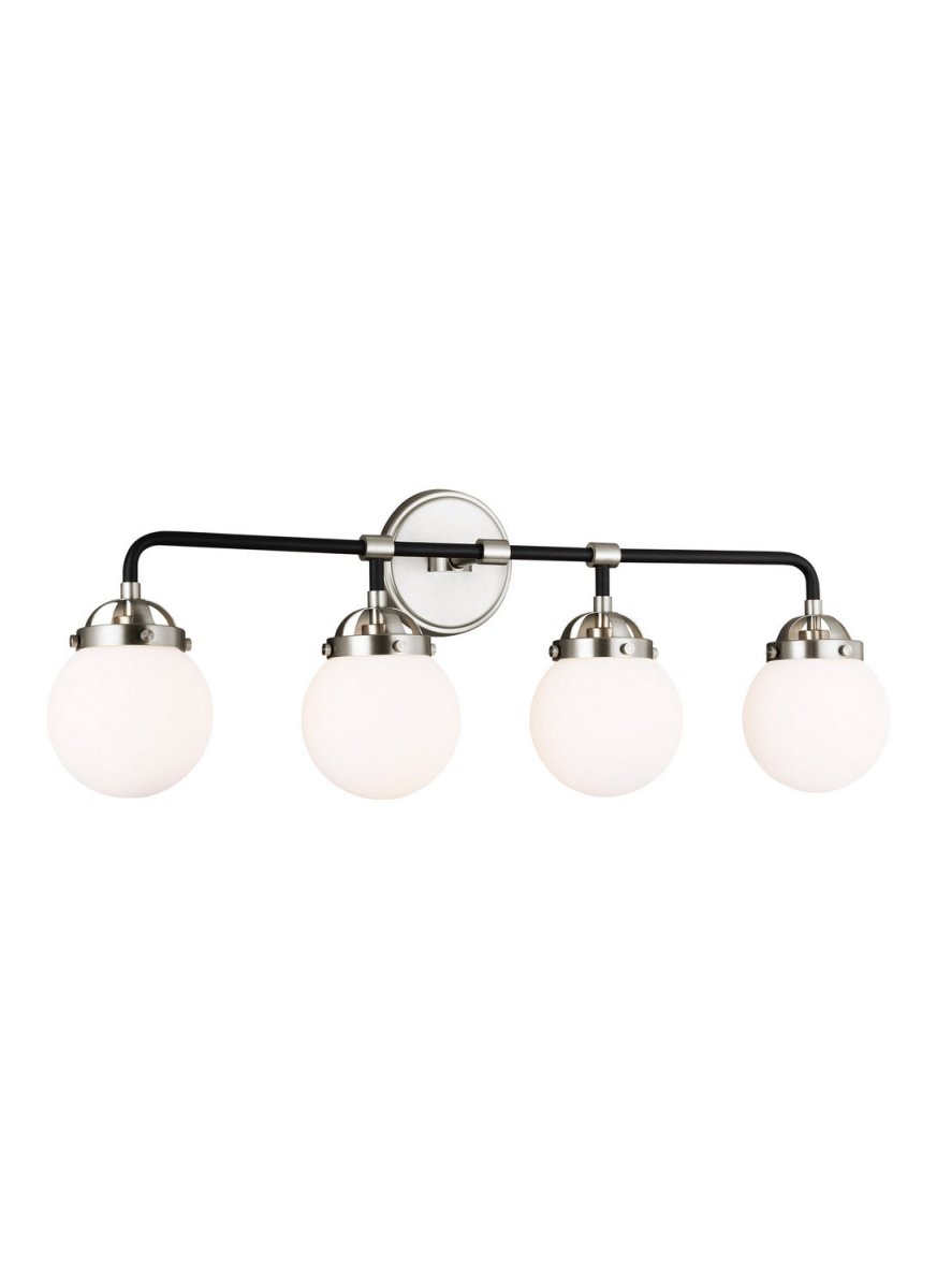 Luminaire de vanité Cafe - Nickel brossé 38 1/4" by Visual Comfort Studio | Luminaires & cie