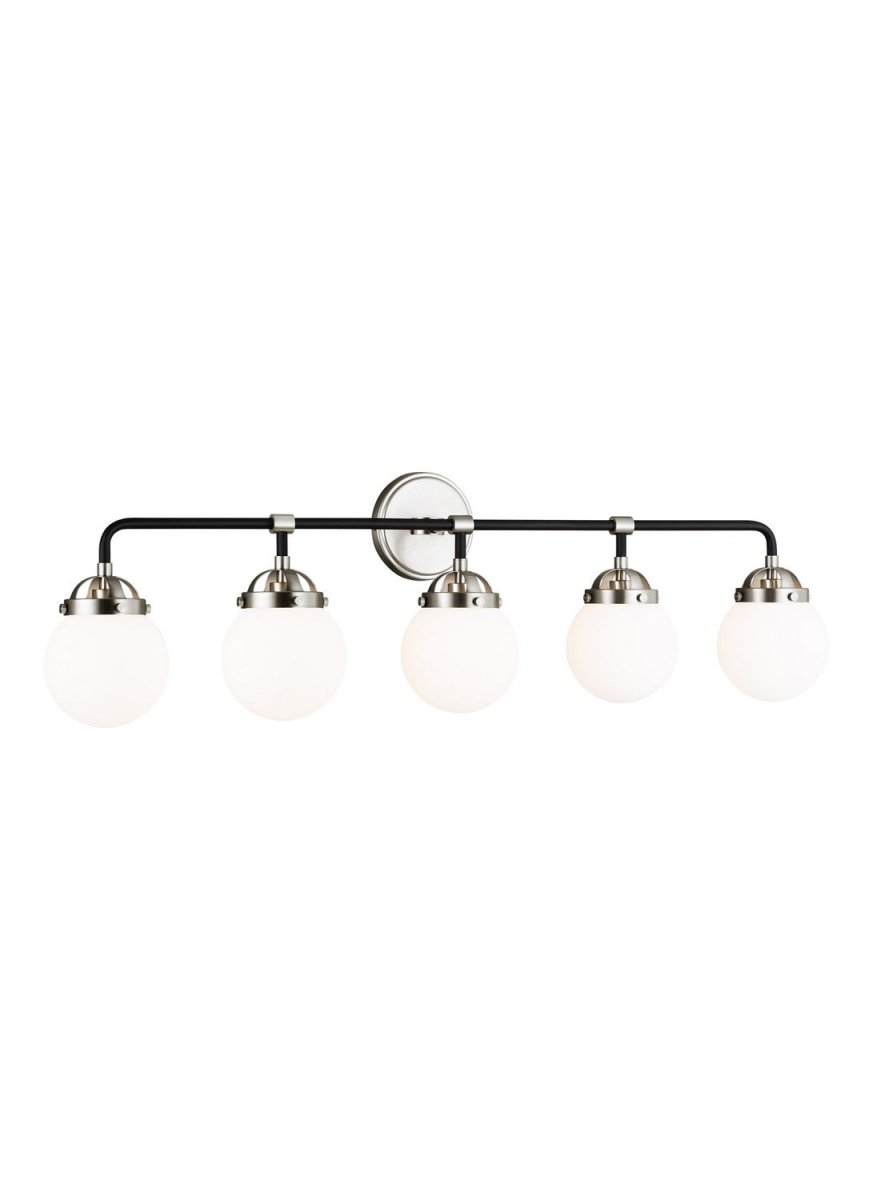 Luminaire de vanité Cafe - Nickel brossé 38 1/4" by Visual Comfort Studio | Luminaires & cie
