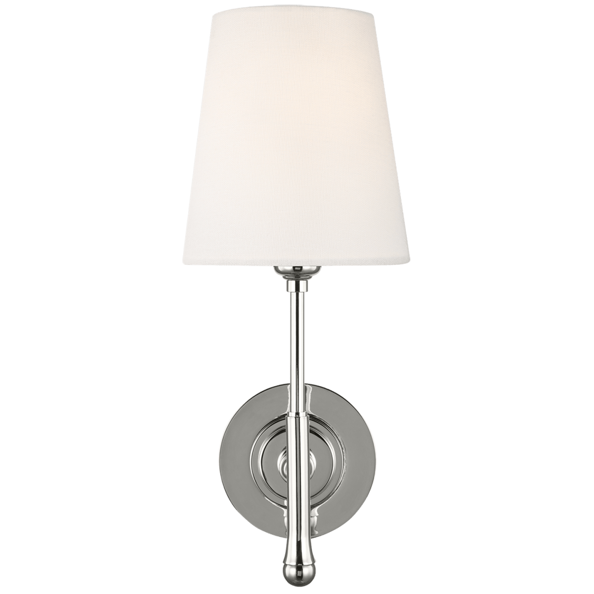 Luminaire de vanité Capri - Nickel poli 5 1/2" by Visual Comfort Studio | Luminaires & cie