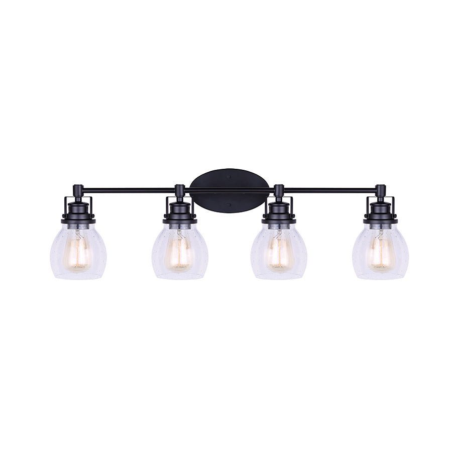 Luminaire de vanité Carson - Noir 33" by Canarm | Luminaires & cie