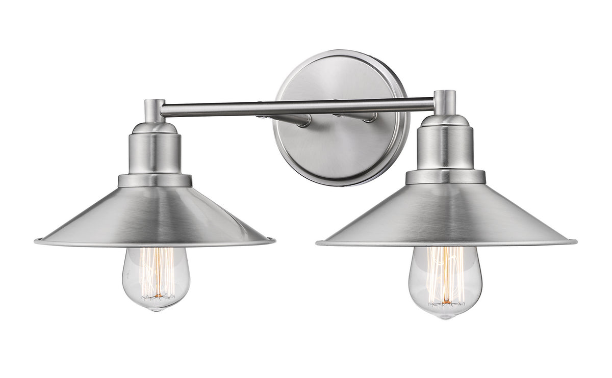 Luminaire de vanité Casa Nickel brossé, 18" – Z-Lite