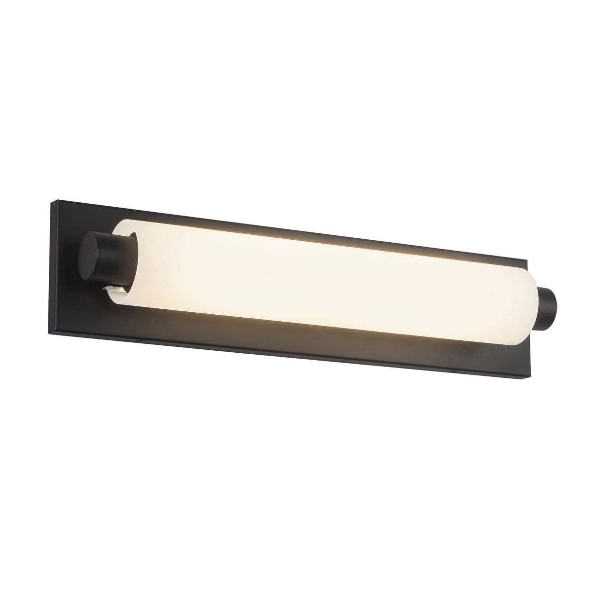 Barre d'éclairage de salle de bain Charleston Noir, 18 3/4" – vue 4