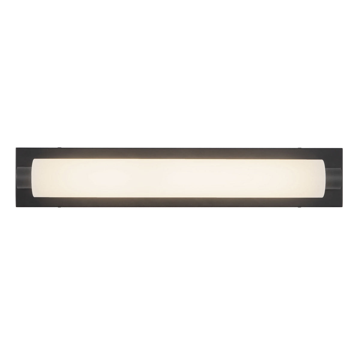 Barre d'éclairage de salle de bain Charleston Noir, 24" – Kuzco Lighting