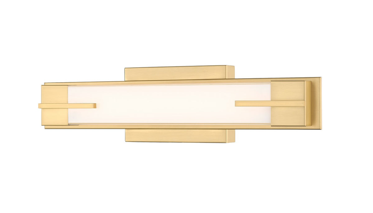 Barre d'éclairage de salle de bain Chase Or moderne, 18" – Z-Lite