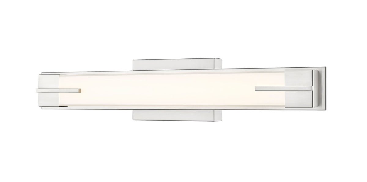 Barre d'éclairage de salle de bain Chase Nickel brossé, 23" – Z-Lite