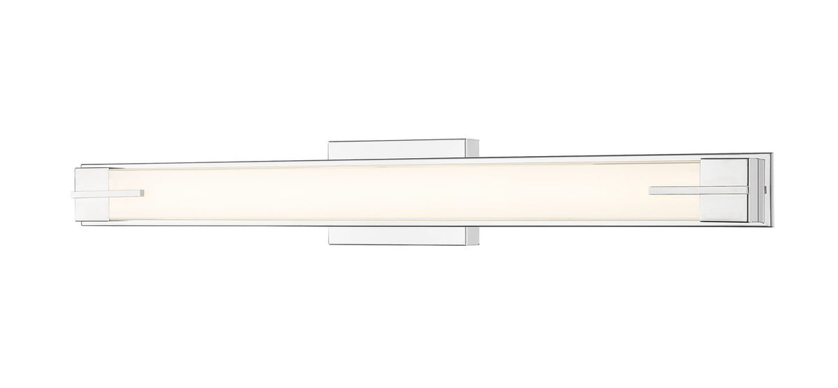 Barre d'éclairage de salle de bain Chase Chrome, 33" – Z-Lite