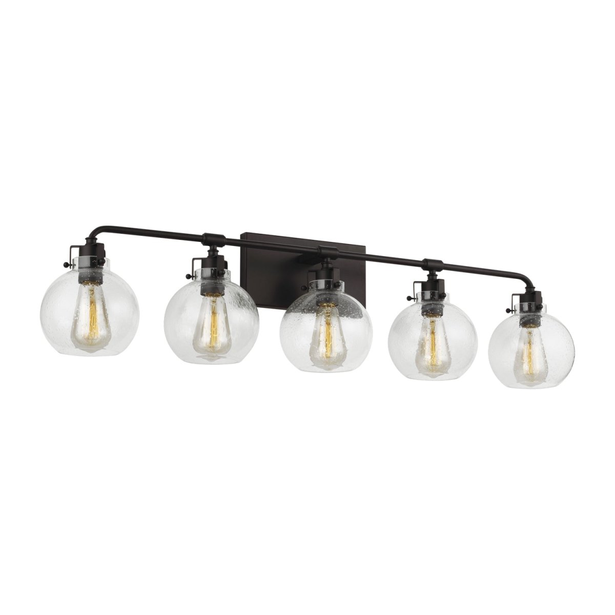 Luminaire de vanité Clara - Nickel satiné 40" by Visual Comfort Studio | Luminaires & cie