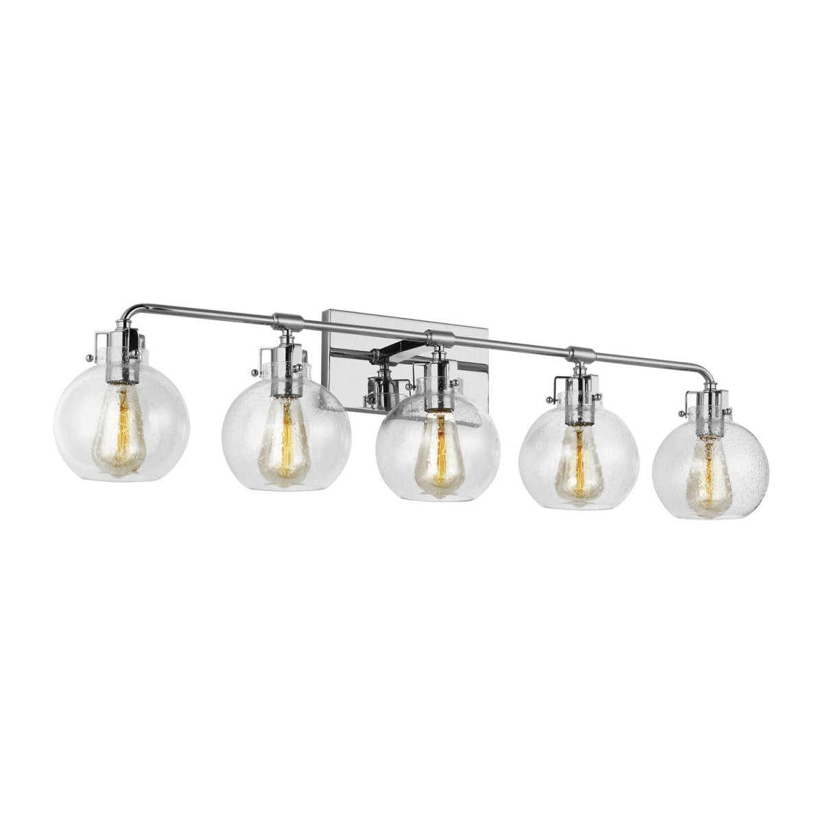 Luminaire de vanité Clara - Nickel satiné 40" by Visual Comfort Studio | Luminaires & cie