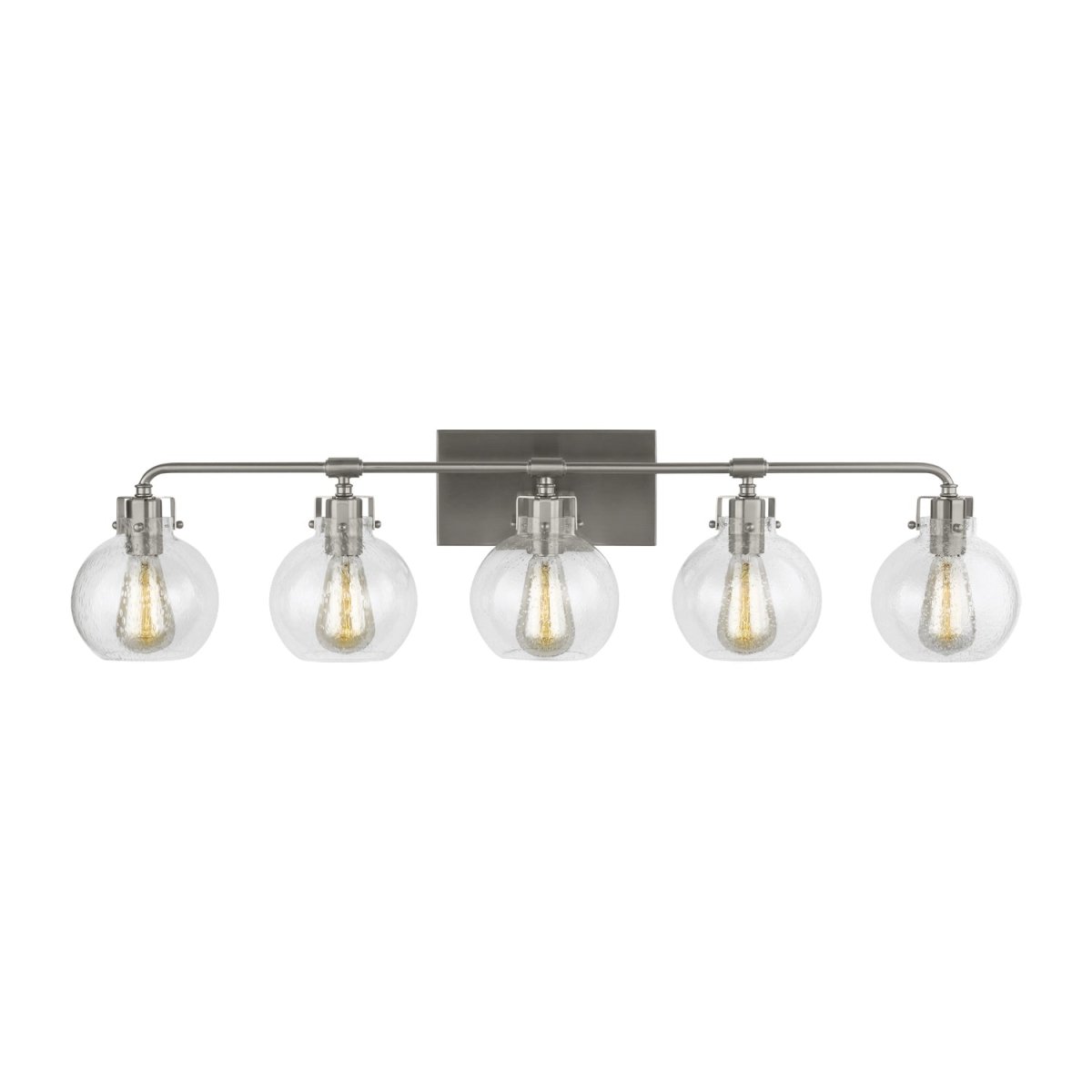 Luminaire de vanité Clara - Nickel satiné 40" by Visual Comfort Studio | Luminaires & cie
