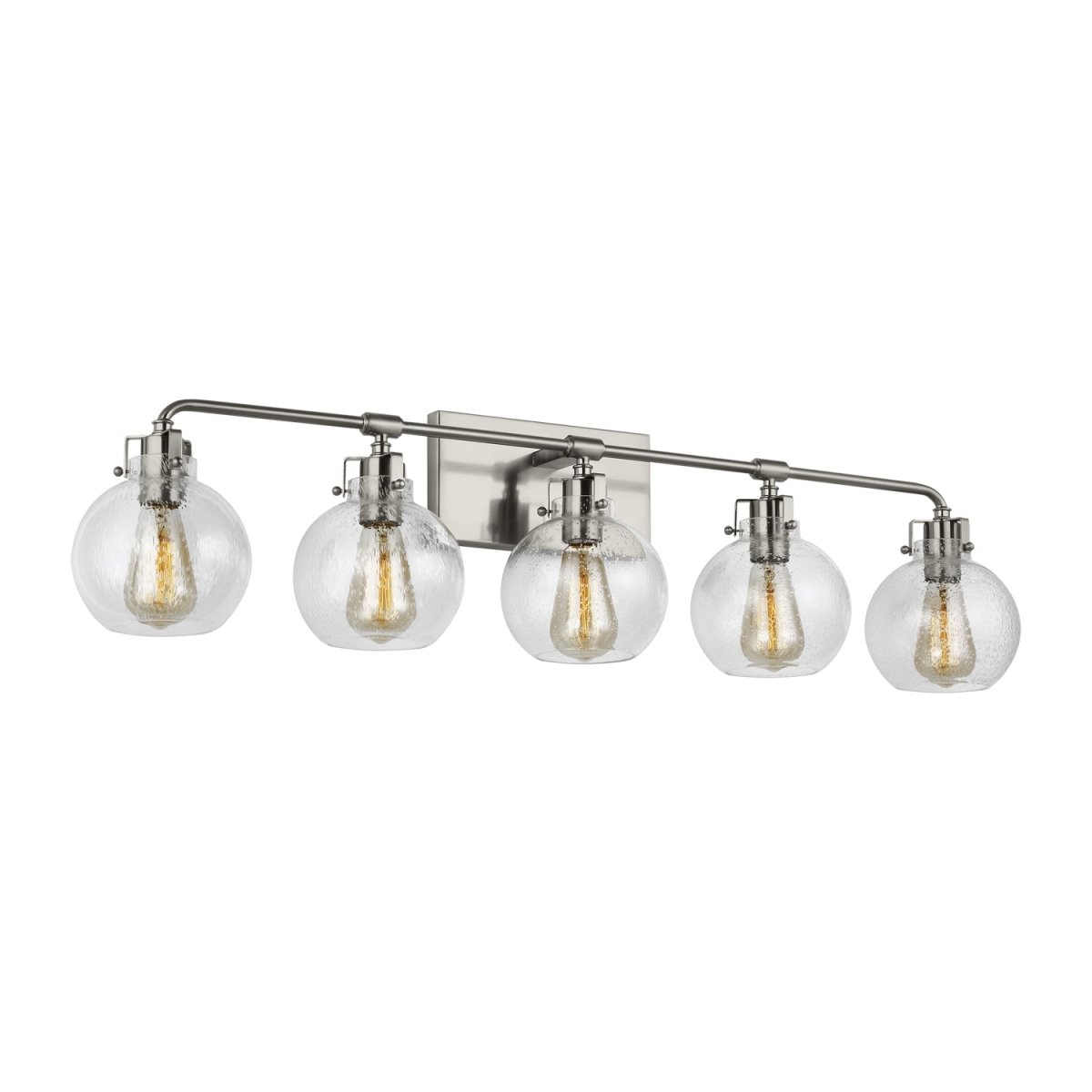 Luminaire de vanité Clara - Nickel satiné 40" by Visual Comfort Studio | Luminaires & cie