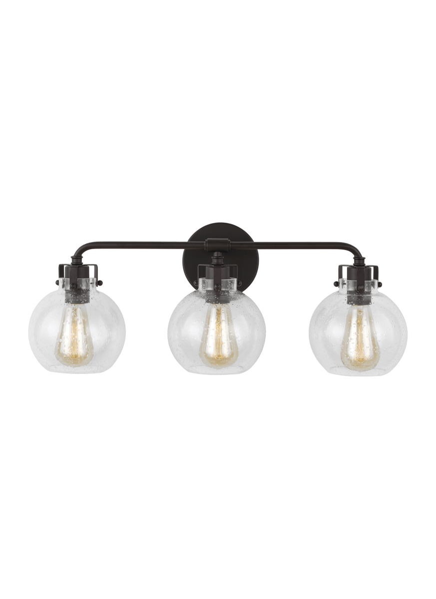 Luminaire de vanité Clara - Nickel satiné 40" by Visual Comfort Studio | Luminaires & cie