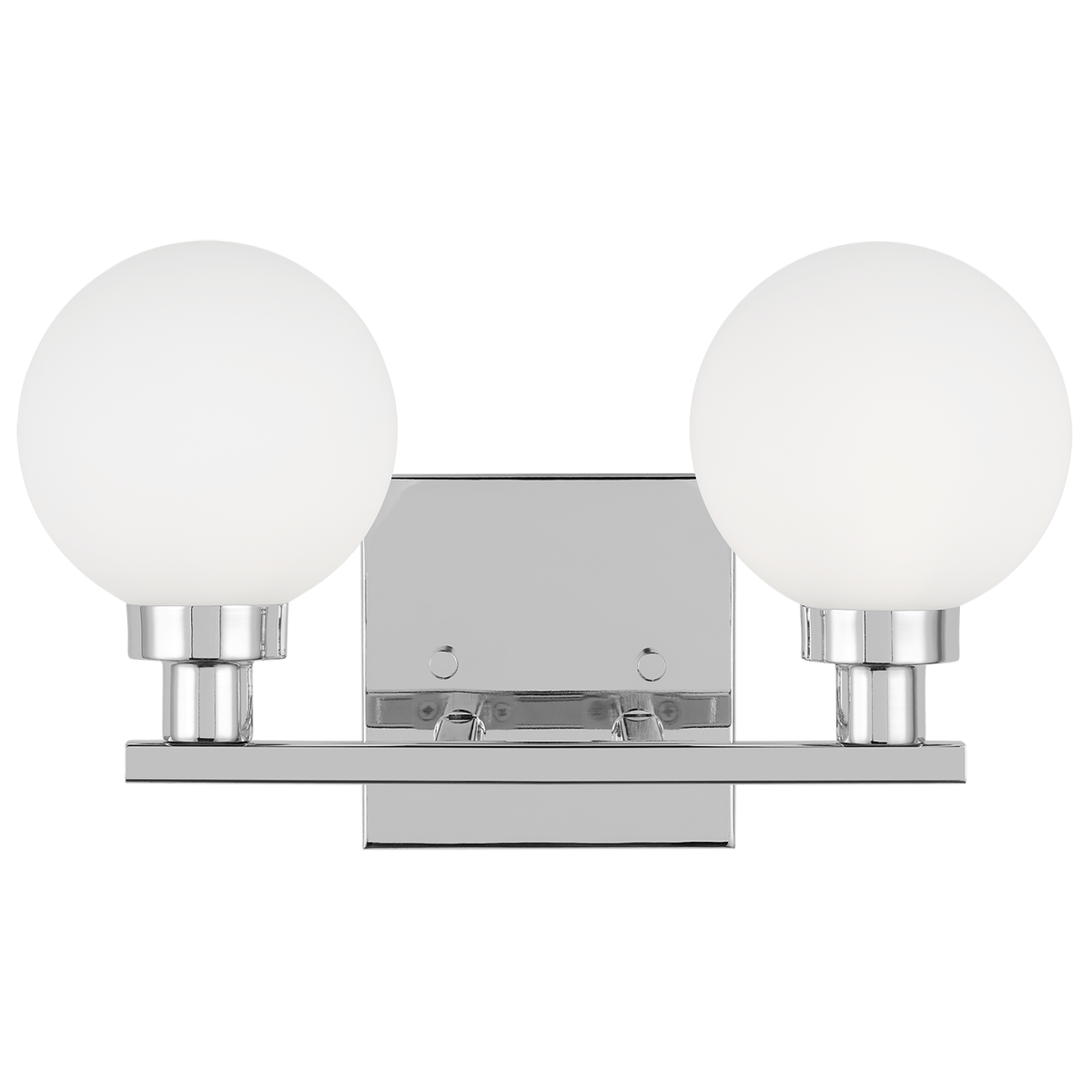 Luminaire de vanité Clybourn - Chrome 13 1/4" by Visual Comfort Studio | Luminaires & cie