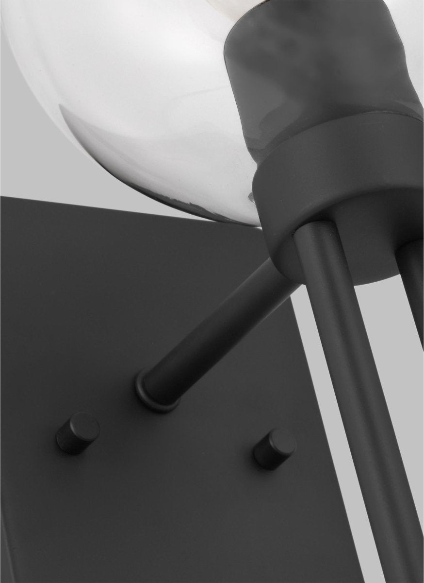 Luminaire de vanité Codyn - Noir de minuit 6 3/4" by Visual Comfort Studio | Luminaires & cie