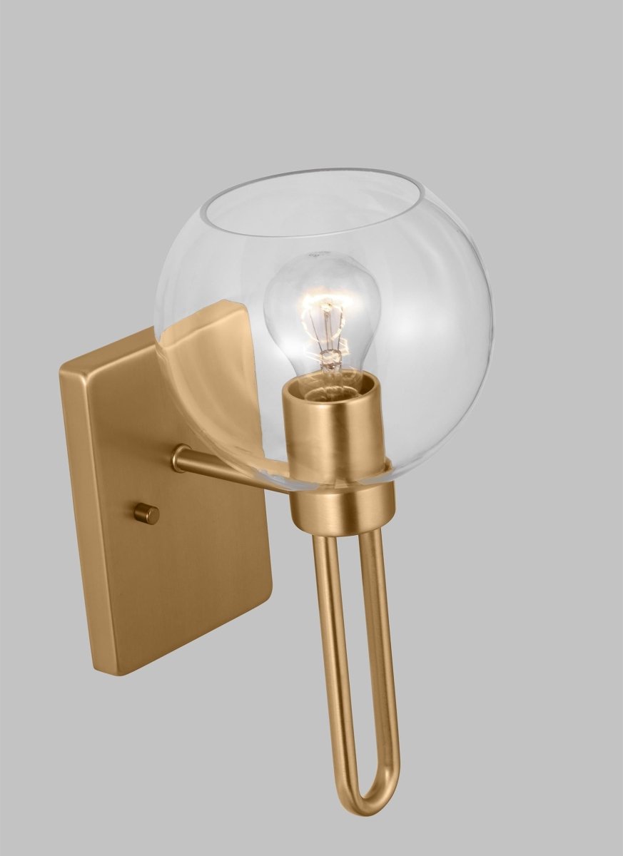 Luminaire de vanité Codyn - Laiton satiné 6 3/4" by Visual Comfort Studio | Luminaires & cie