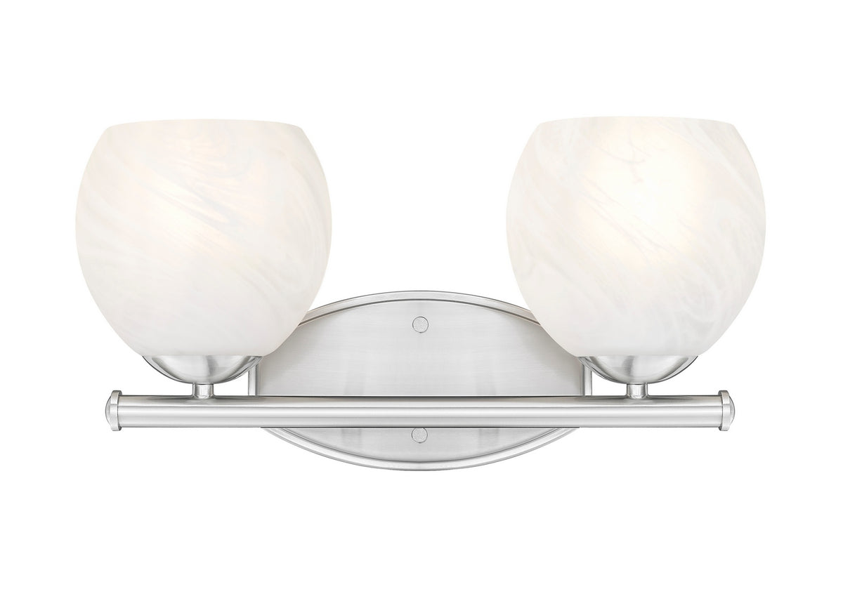Luminaire de vanité Colette Nickel brossé, 16" – vue 2