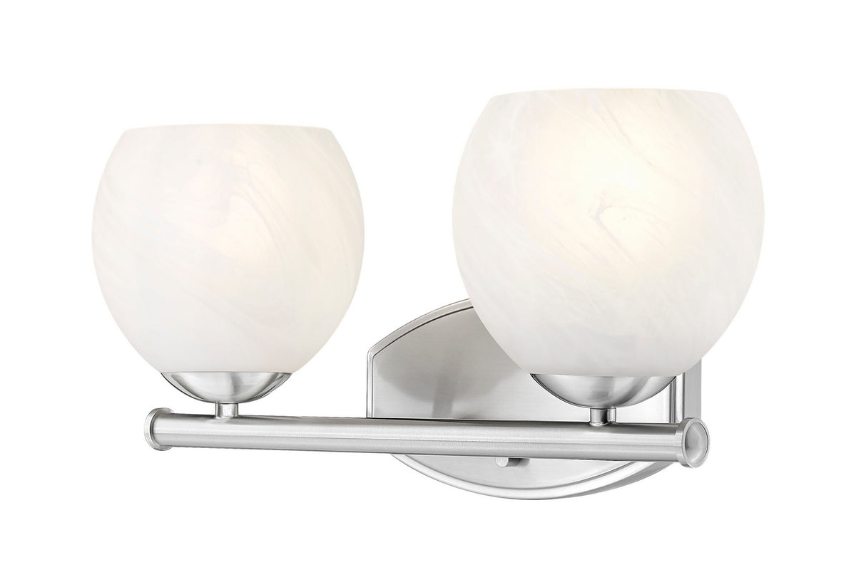 Luminaire de vanité Colette Nickel brossé, 16" – Z-Lite