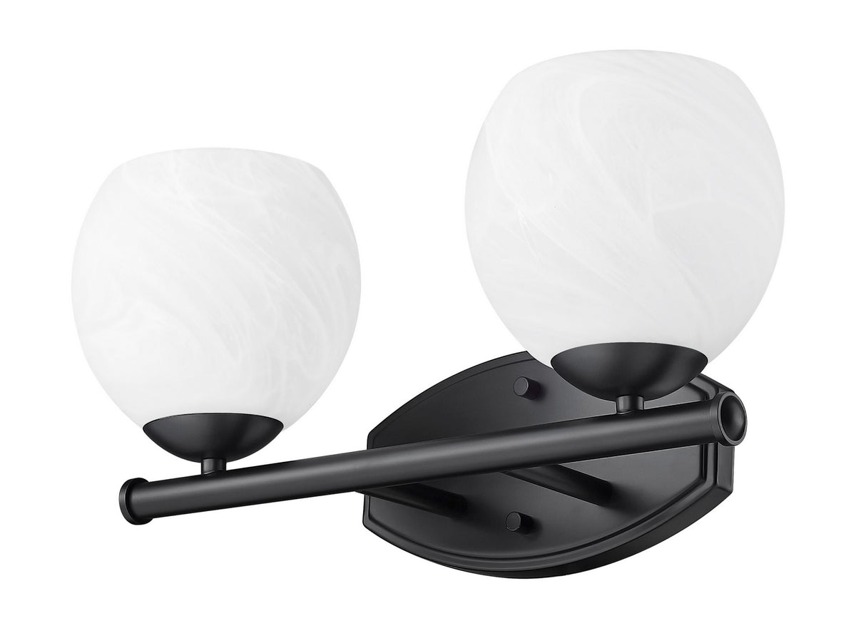 Luminaire de vanité Colette Noir mat, 16" – vue 5