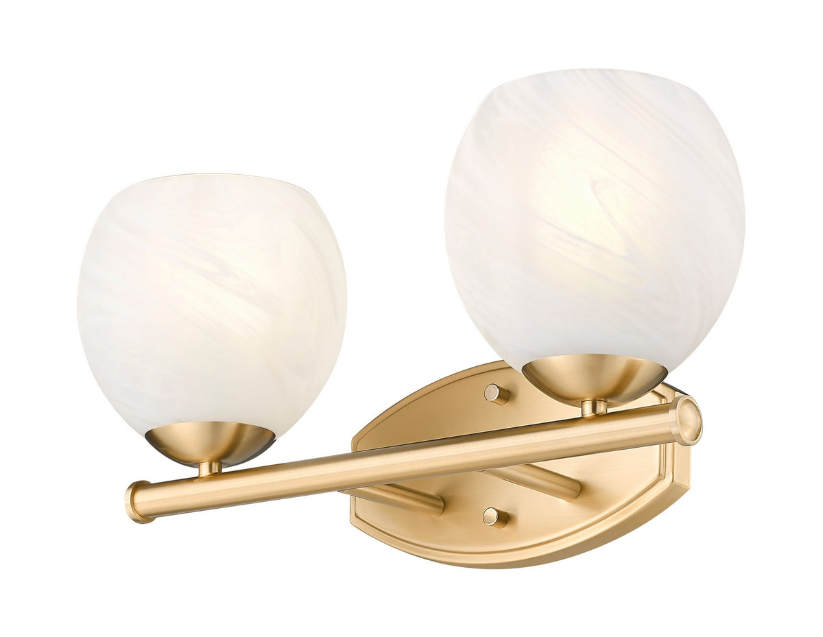 Luminaire de vanité Colette Or moderne, 16" – vue 3