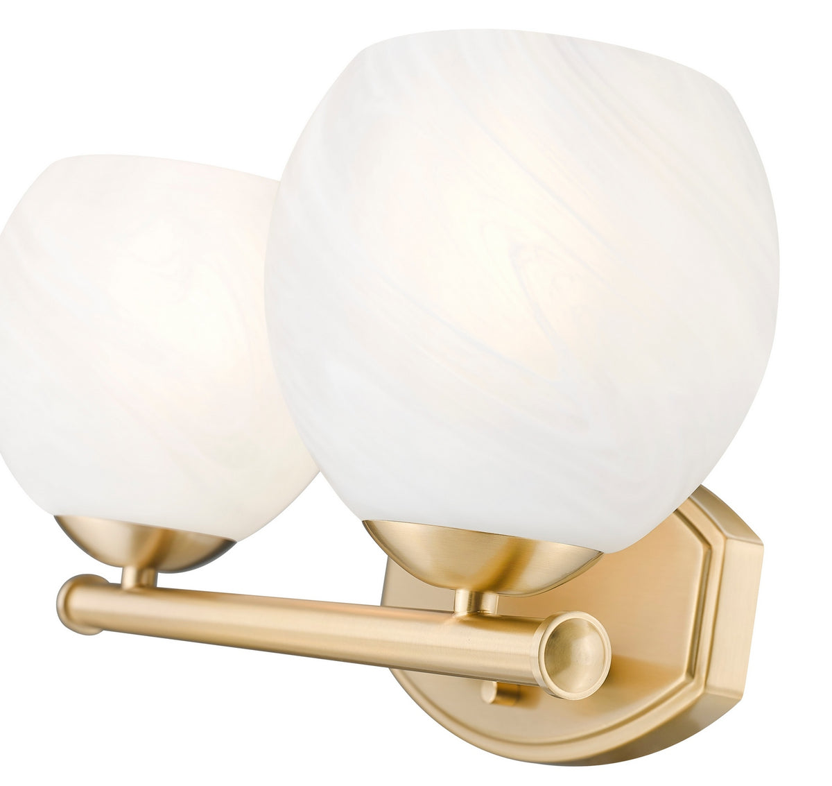 Luminaire de vanité Colette Or moderne, 16" – vue 4