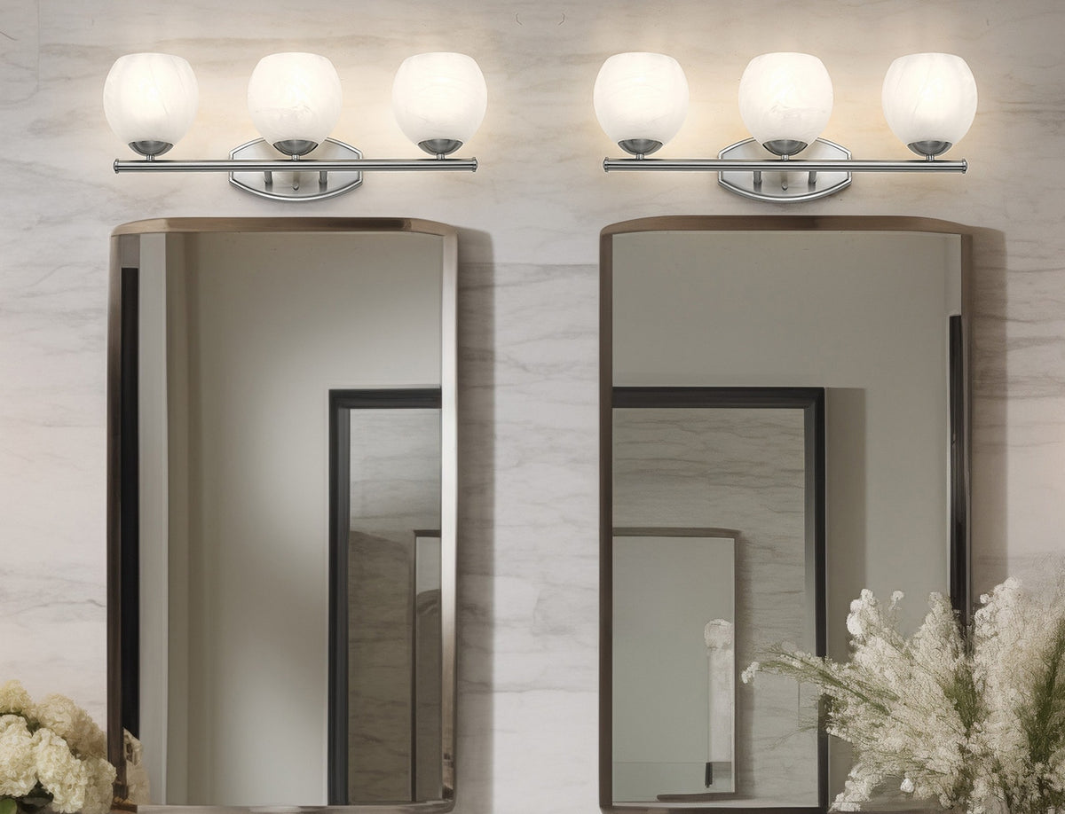 Luminaire de vanité Colette Nickel brossé, 24" – vue 8