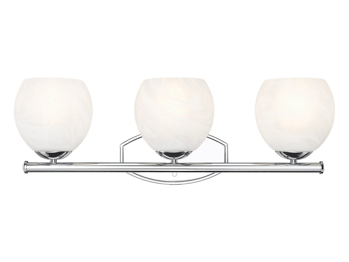 Luminaire de vanité Colette Chrome, 24" – vue 2