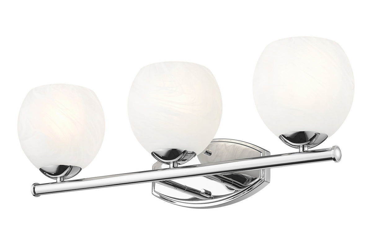 Luminaire de vanité Colette Chrome, 24" – vue 3