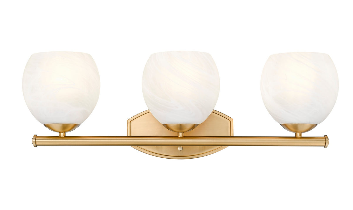Luminaire de vanité Colette Or moderne, 24" – vue 2