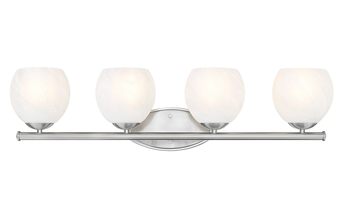 Luminaire de vanité Colette Nickel brossé, 32" – vue 2