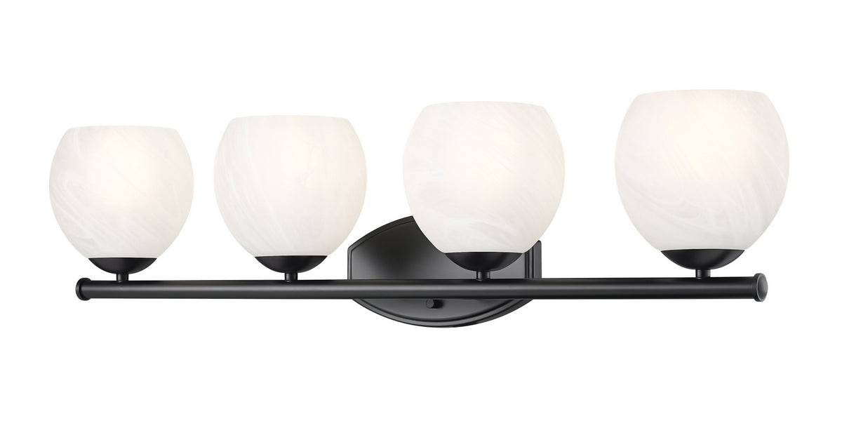 Luminaire de vanité Colette Noir mat, 32" – Z-Lite