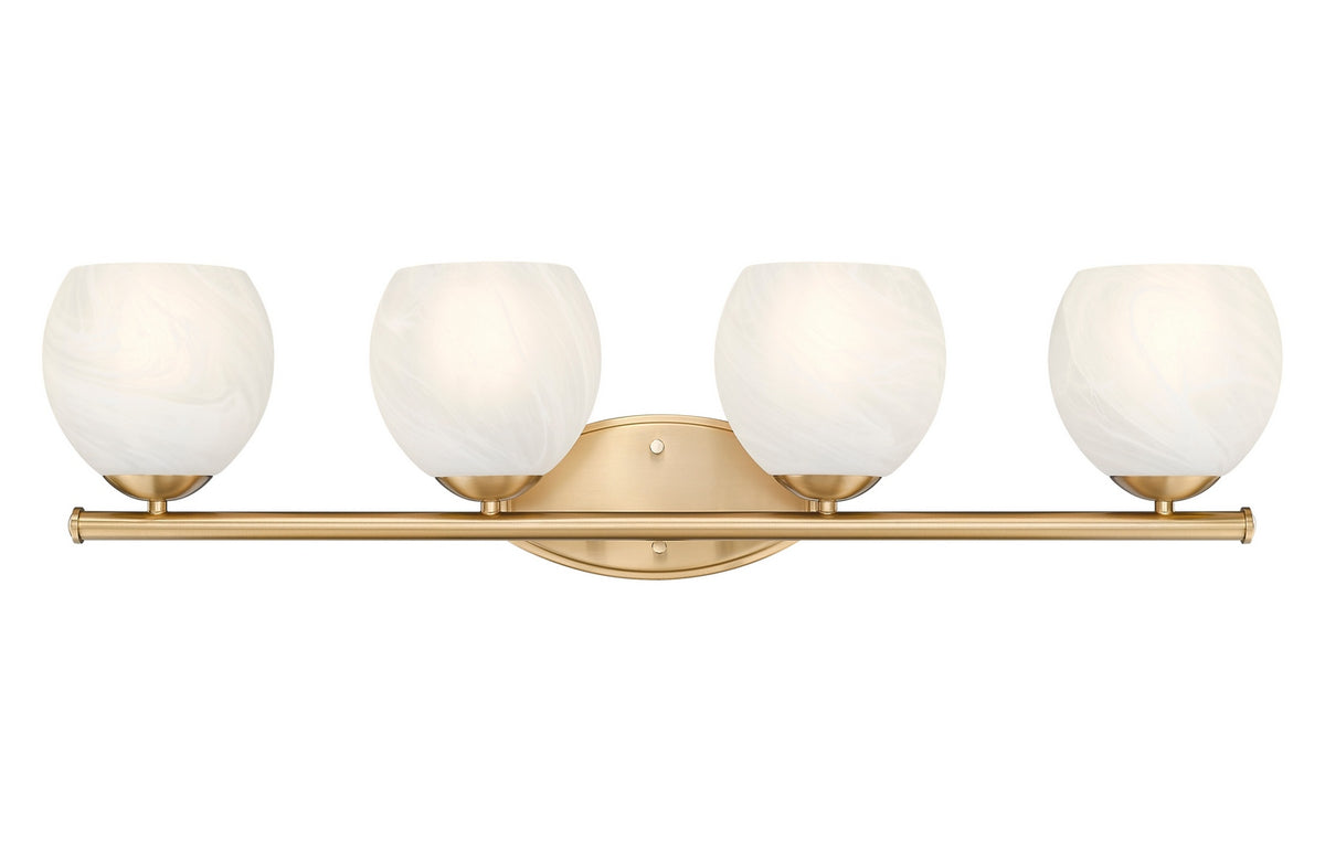 Luminaire de vanité Colette Or moderne, 32" – vue 2