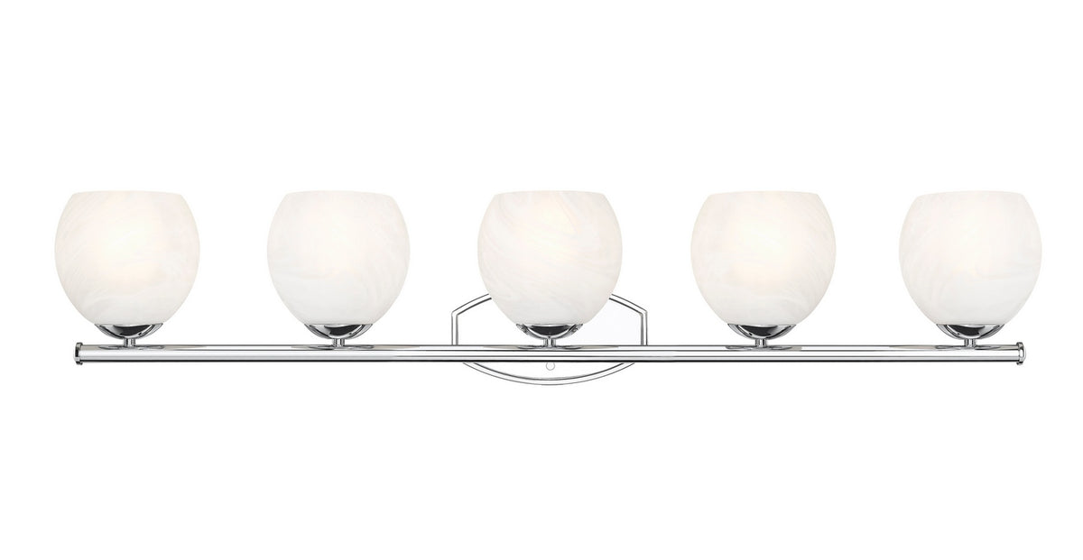 Luminaire de vanité Colette Chrome, 42" – vue 2