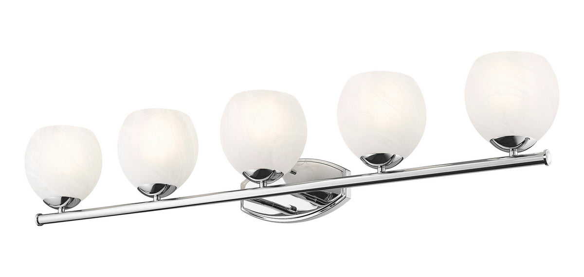 Luminaire de vanité Colette Chrome, 42" – vue 3
