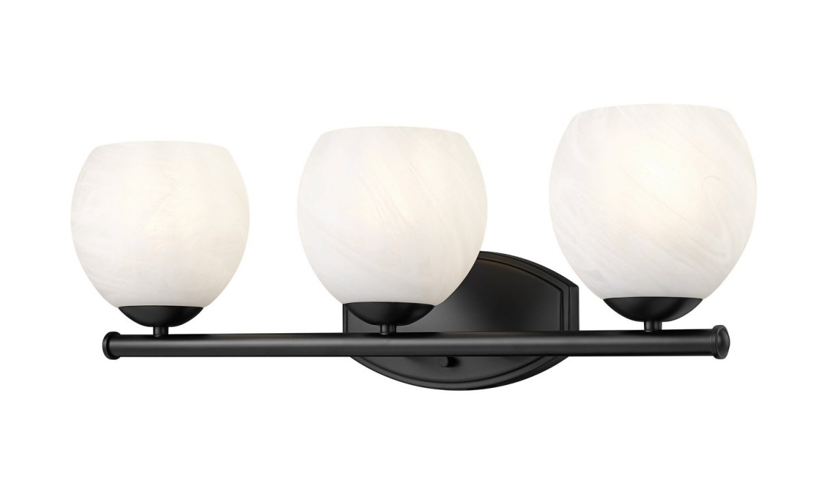 Luminaire de vanité Colette - Noir mat 24" by Z-Lite | Luminaires & cie