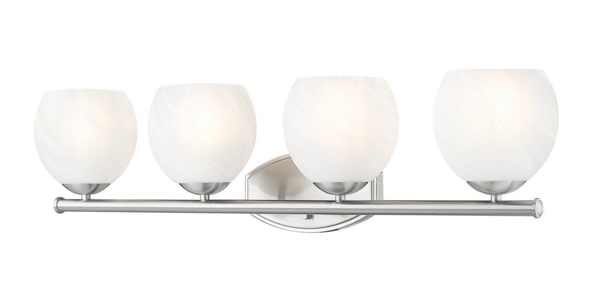 Luminaire de vanité Colette - Nickel brossé 32" by Z-Lite | Luminaires & cie