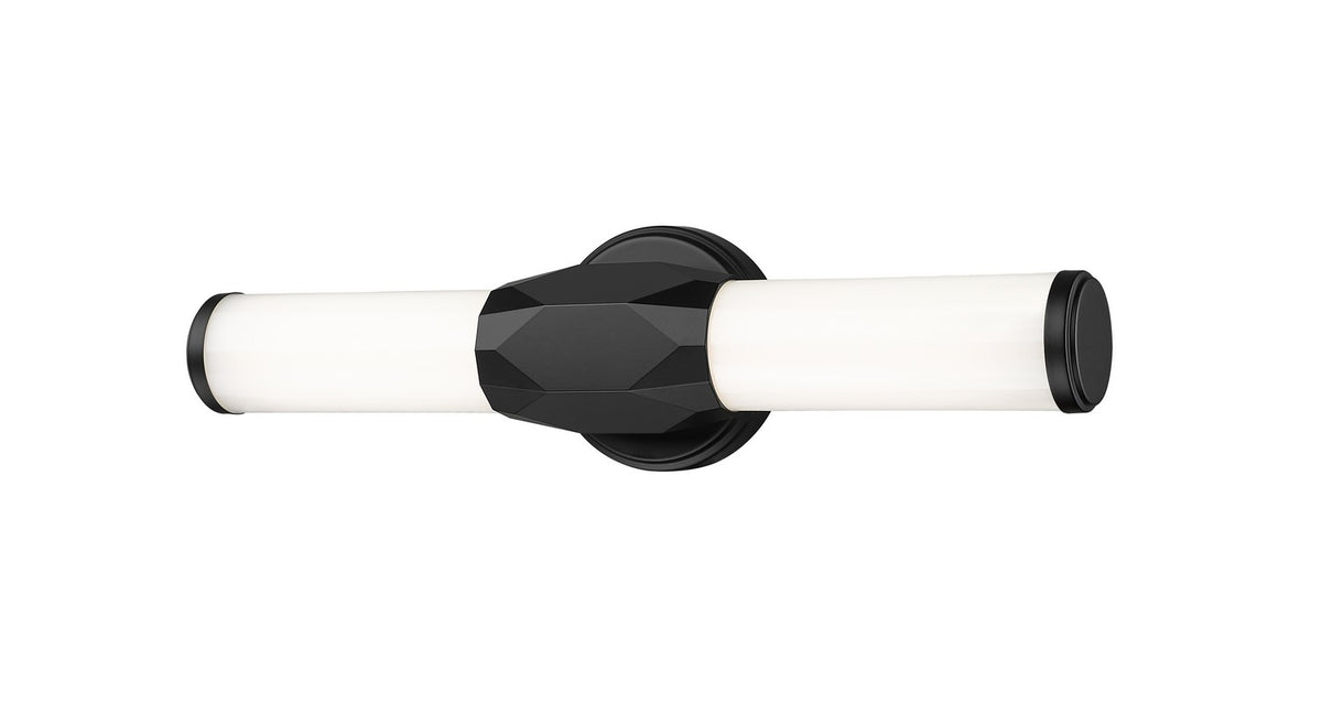 Barre d'éclairage de salle de bain Cooper Noir mat, 18" – Z-Lite