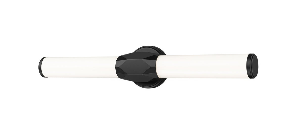 Barre d'éclairage de salle de bain Cooper Noir mat, 25" – Z-Lite