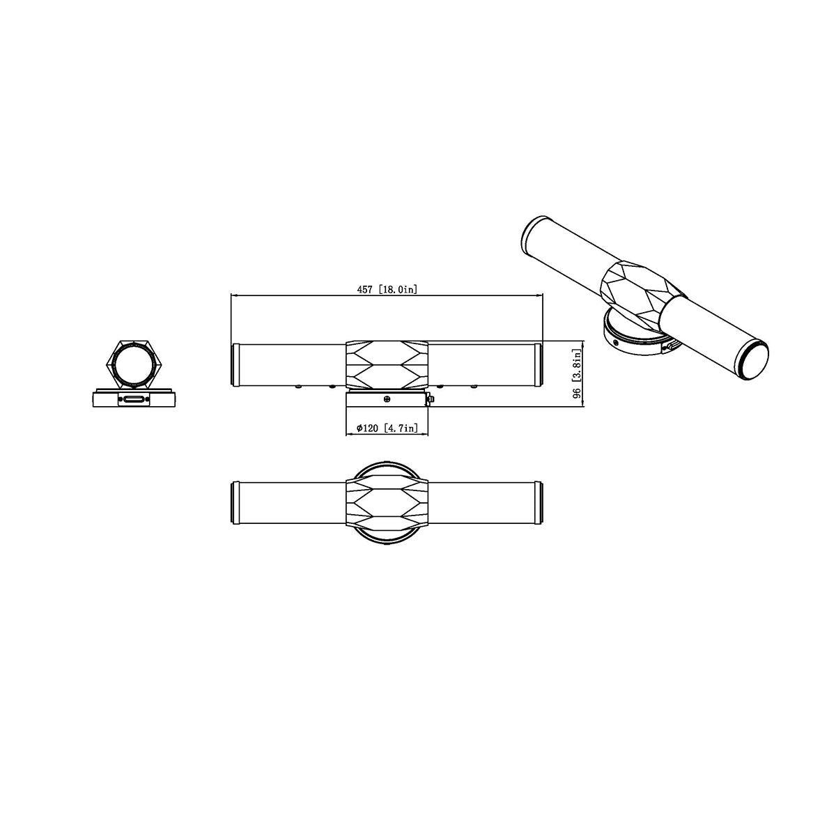 Luminaire de vanité Cooper