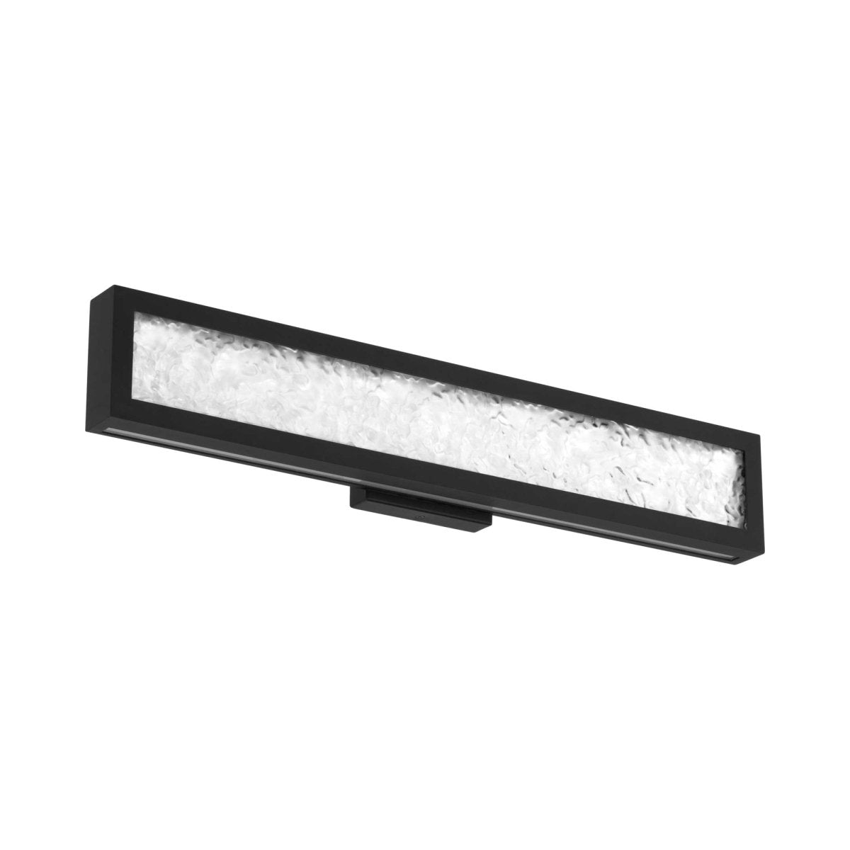 Luminaire de vanité Courtney - Noir texturé 24" by Eglo | Luminaires & cie