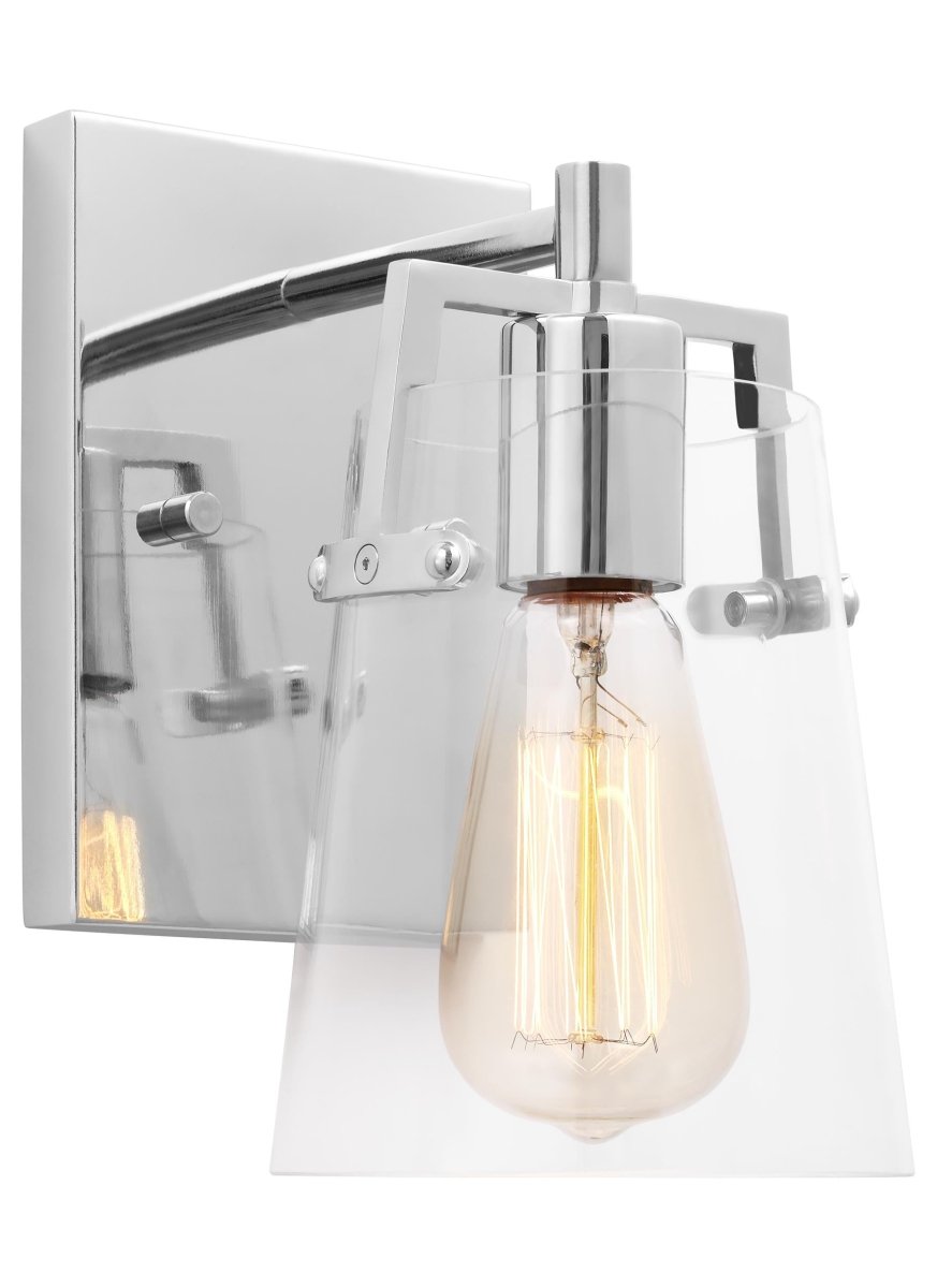 Luminaire de vanité Crofton - Chrome 5 1/4" by Visual Comfort Studio | Luminaires & cie