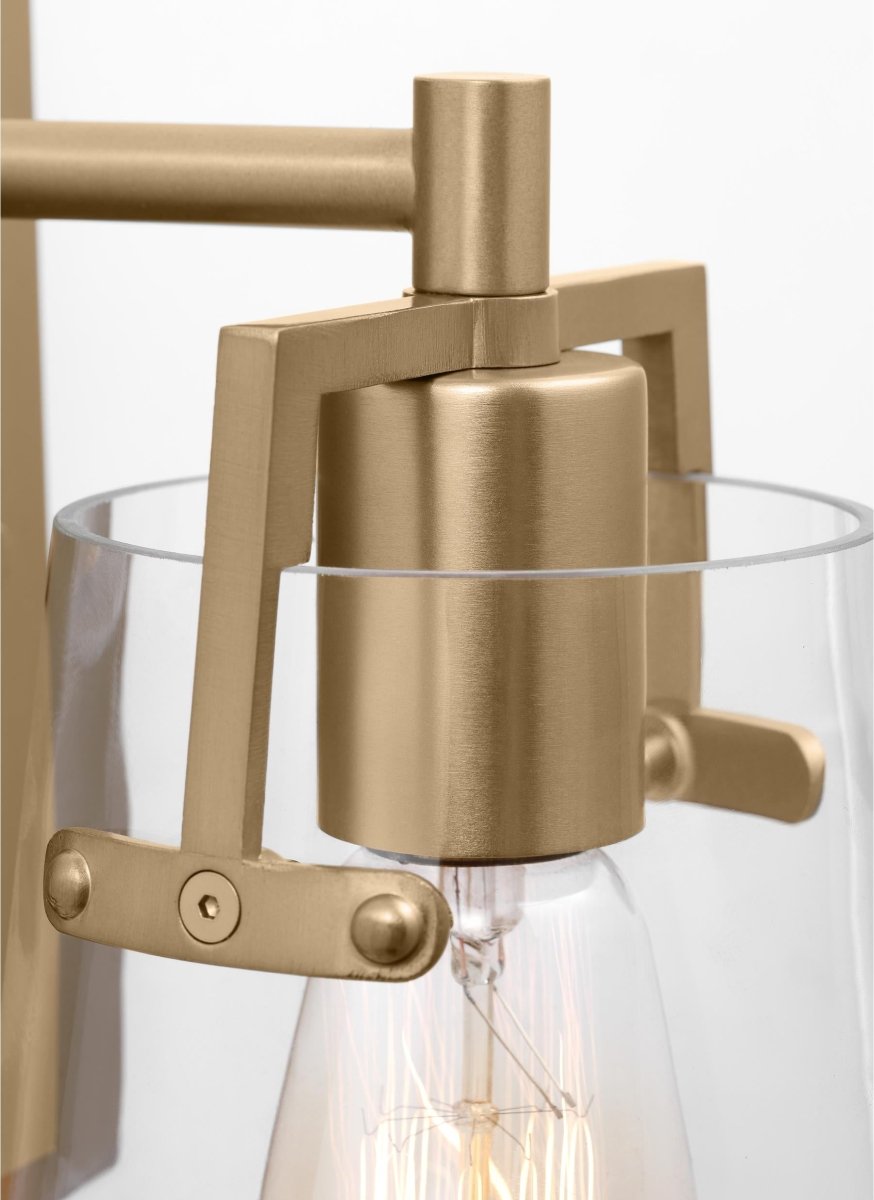 Luminaire de vanité Crofton - Laiton satiné 5 1/4" by Visual Comfort Studio | Luminaires & cie
