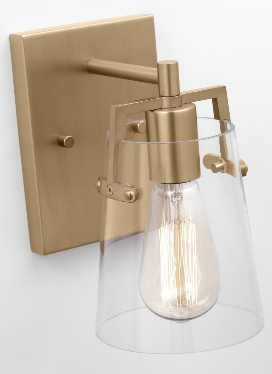 Luminaire de vanité Crofton - Laiton satiné 5 1/4" by Visual Comfort Studio | Luminaires & cie